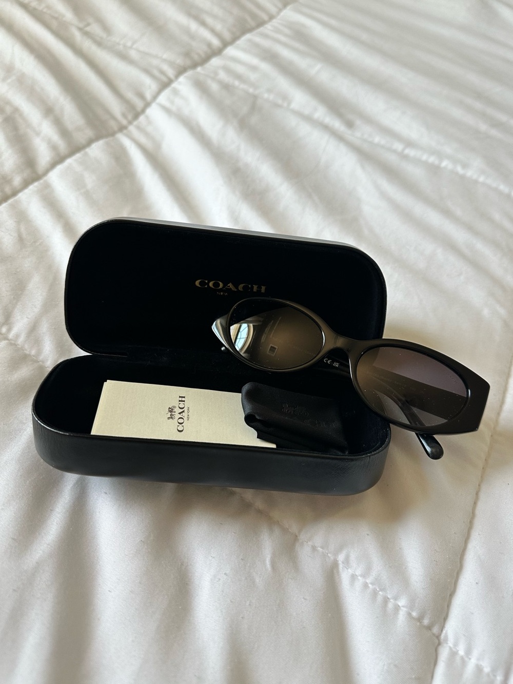 Coach black sunnies